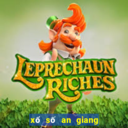 xổ số an giang ngày 12 tháng 10