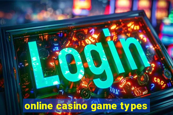 online casino game types