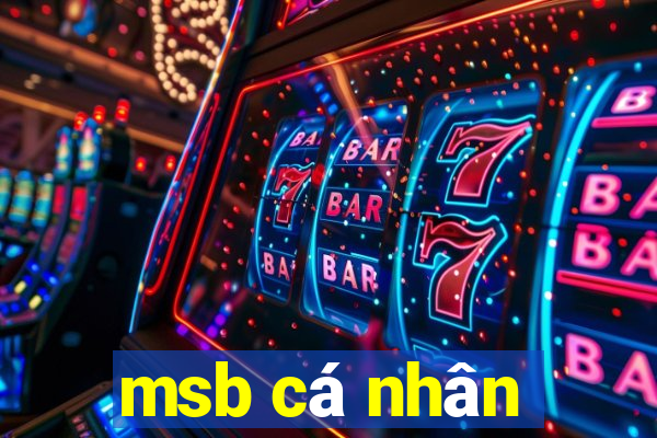 msb cá nhân