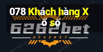 078 Khách hàng Xổ số