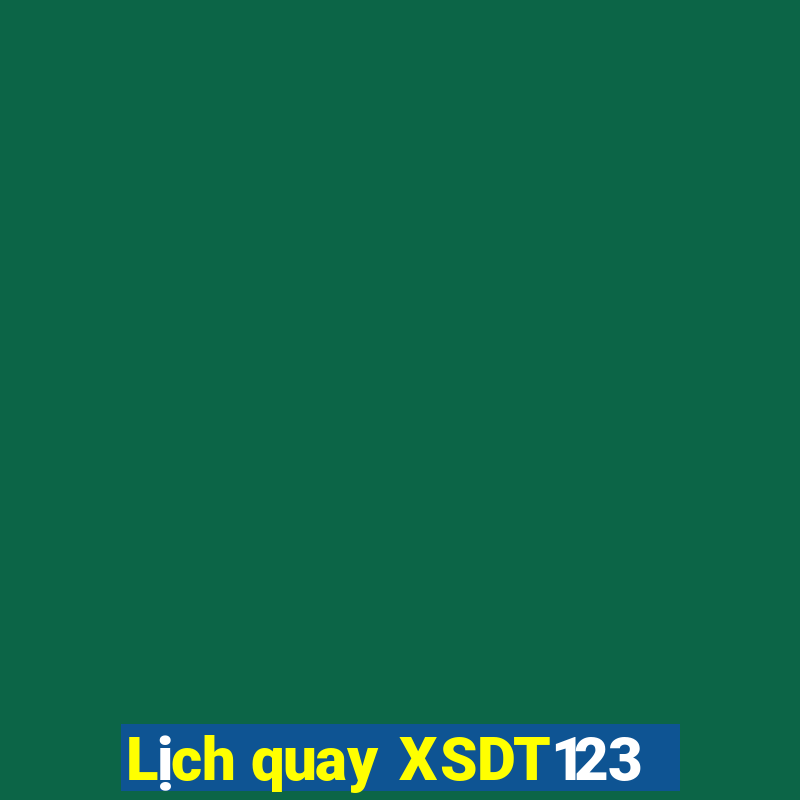 Lịch quay XSDT123