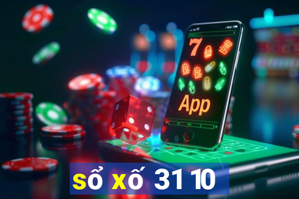 sổ xố 31 10