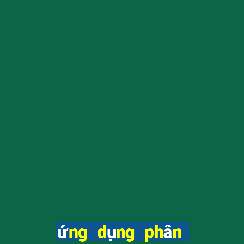 ứng dụng phân tích bóng đá