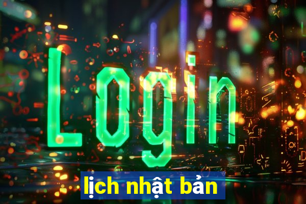 lịch nhật bản