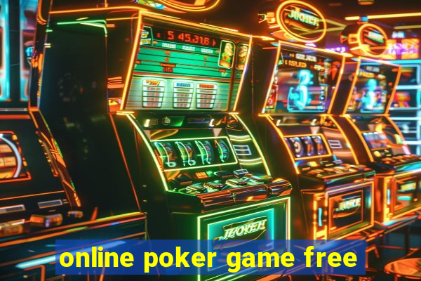 online poker game free