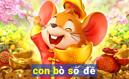 con bò số đề