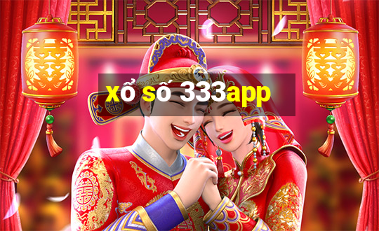 xổ số 333app