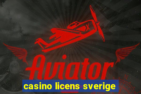 casino licens sverige