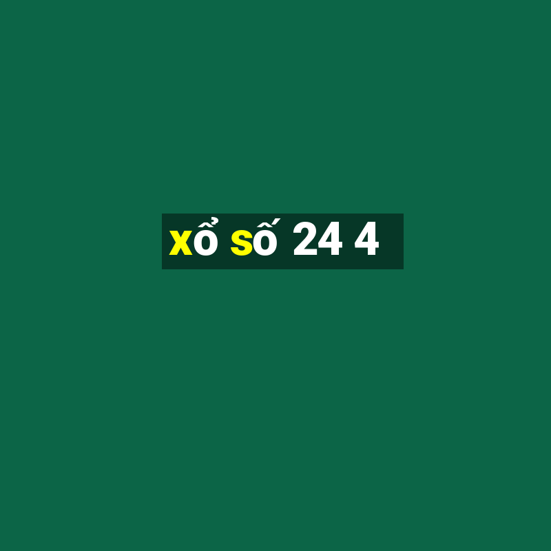 xo so 24 4