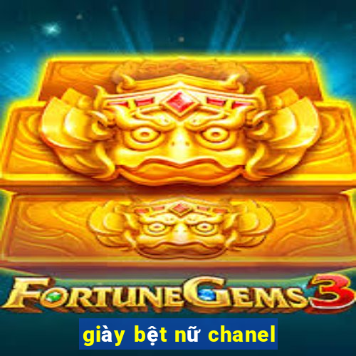 giày bệt nữ chanel