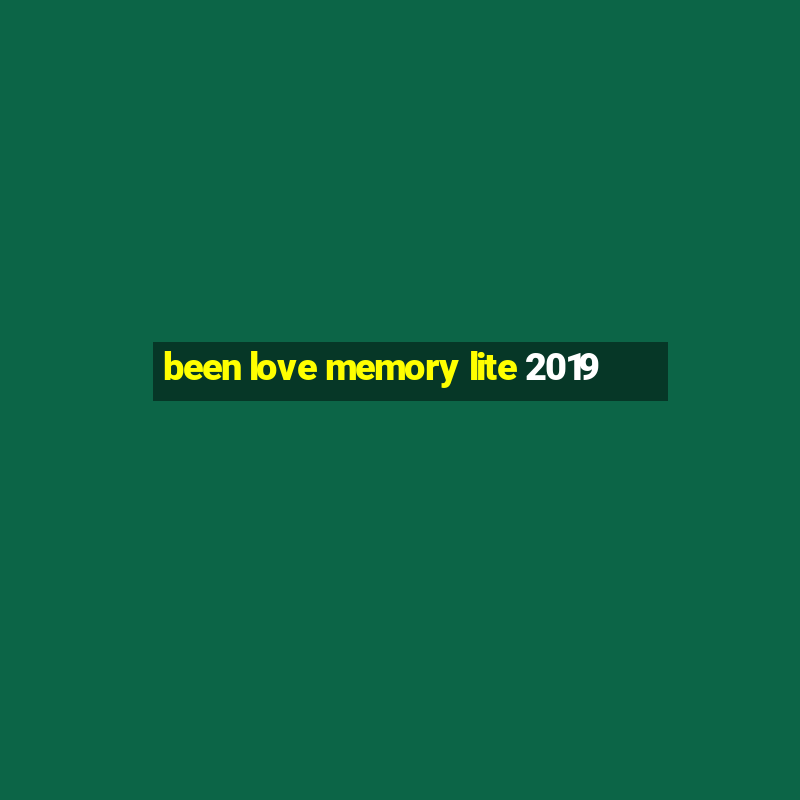 been love memory lite 2019