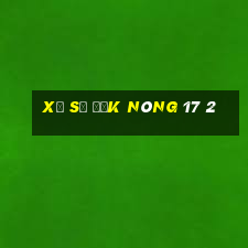 xổ số đắk nông 17 2