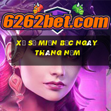 xổ số miền bắc ngày tháng năm