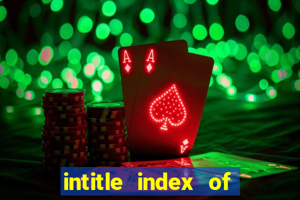 intitle index of online casino script