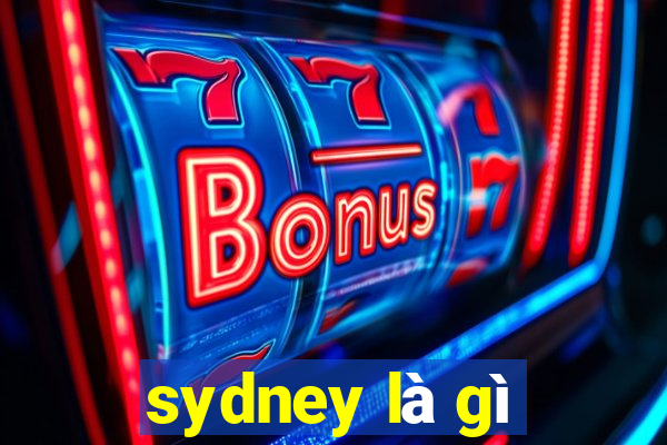 sydney là gì