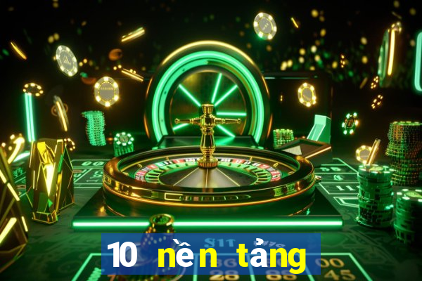 10 nền tảng giải trí hàng đầu