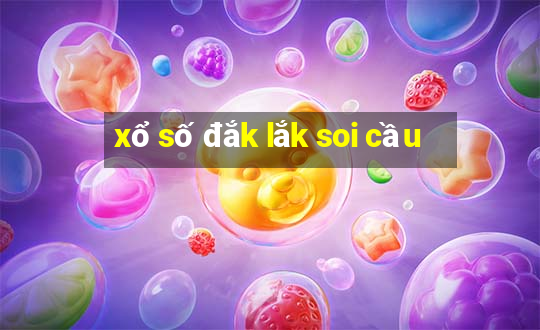 xổ số đắk lắk soi cầu