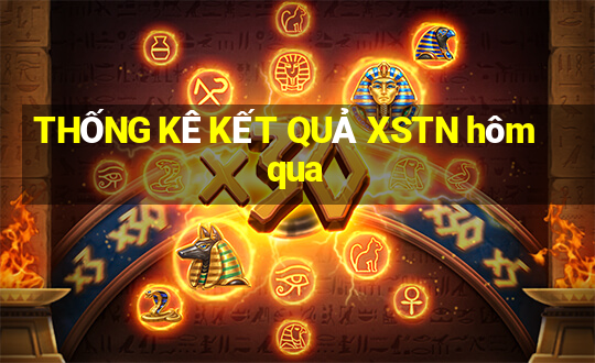 THỐNG KÊ KẾT QUẢ XSTN hôm qua