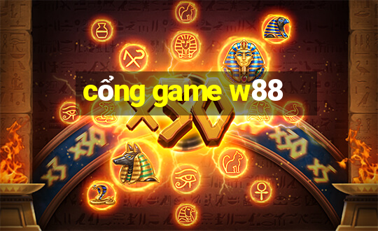 cổng game w88