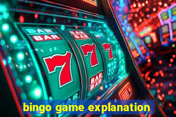 bingo game explanation