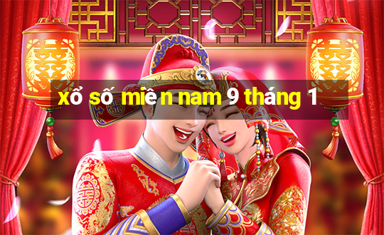 xổ số miền nam 9 tháng 1