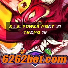 xổ số power ngày 31 tháng 10