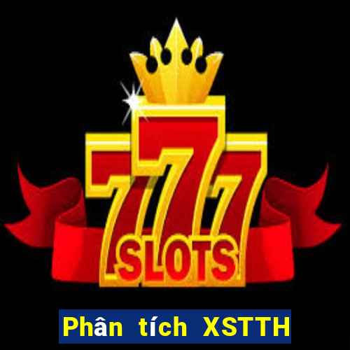 Phân tích XSTTH ngày 25