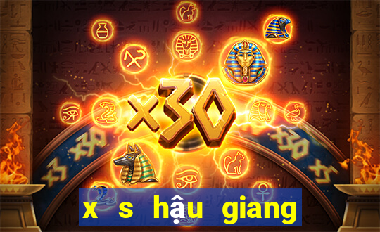 x s hậu giang hôm nay