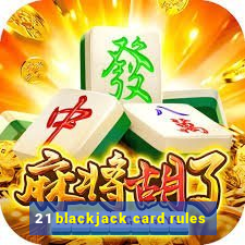 21 blackjack card rules