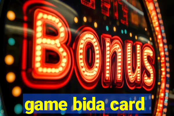 game bida card