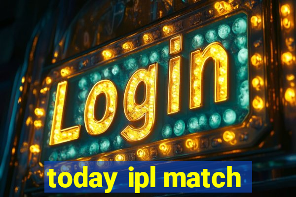 today ipl match