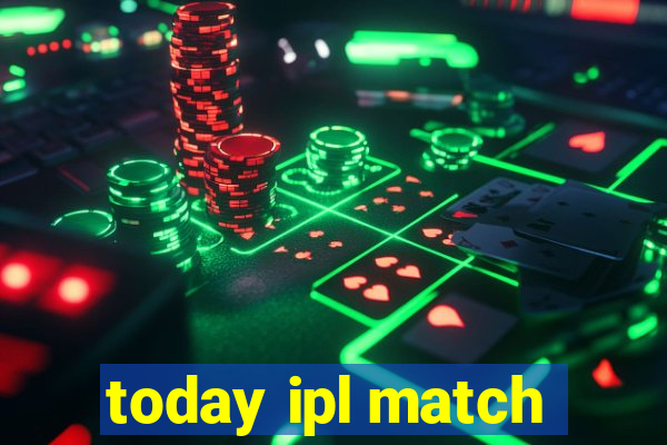 today ipl match