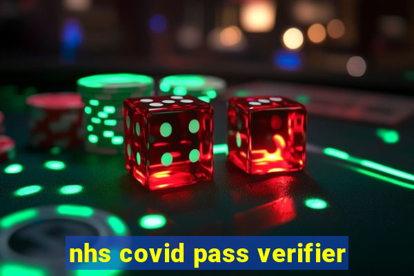 nhs covid pass verifier