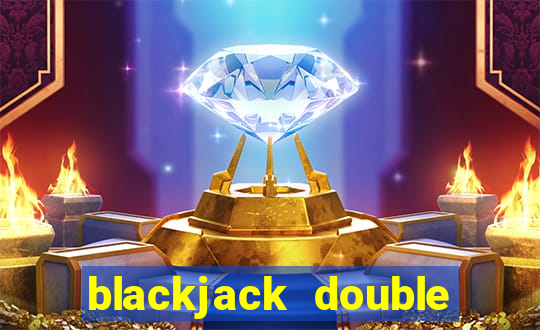 blackjack double down chart