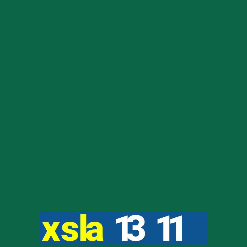 xsla 13 11