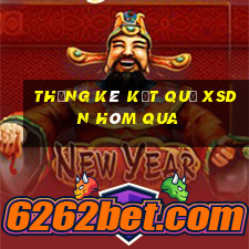 THỐNG KÊ KẾT QUẢ XSDN hôm qua