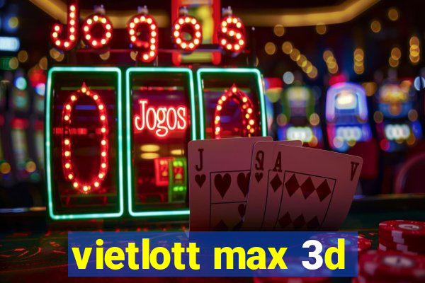 vietlott max 3d