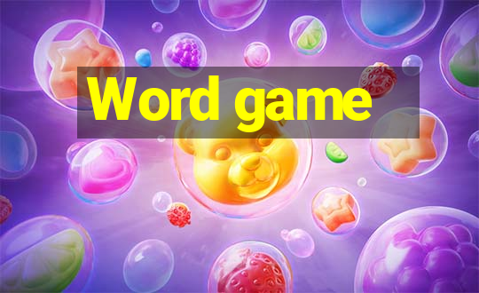 Word game