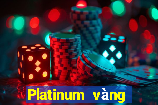 Platinum vàng thả trang wed