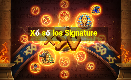 Xổ số ios Signature