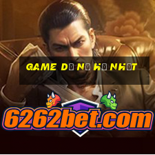 game dễ nổ hũ nhất