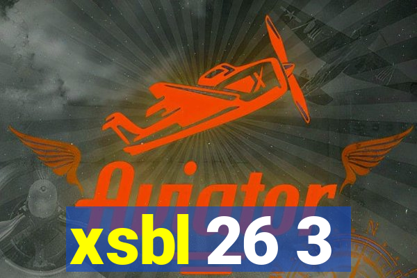 xsbl 26 3