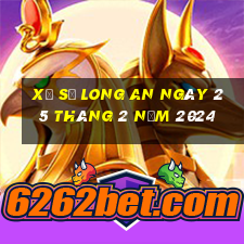 xổ số long an ngày 25 tháng 2 năm 2024