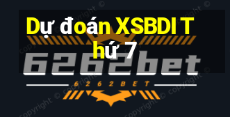 Dự đoán XSBDI Thứ 7