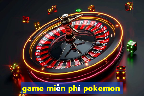 game miễn phí pokemon