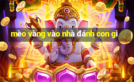 mèo vàng vào nhà đánh con gì