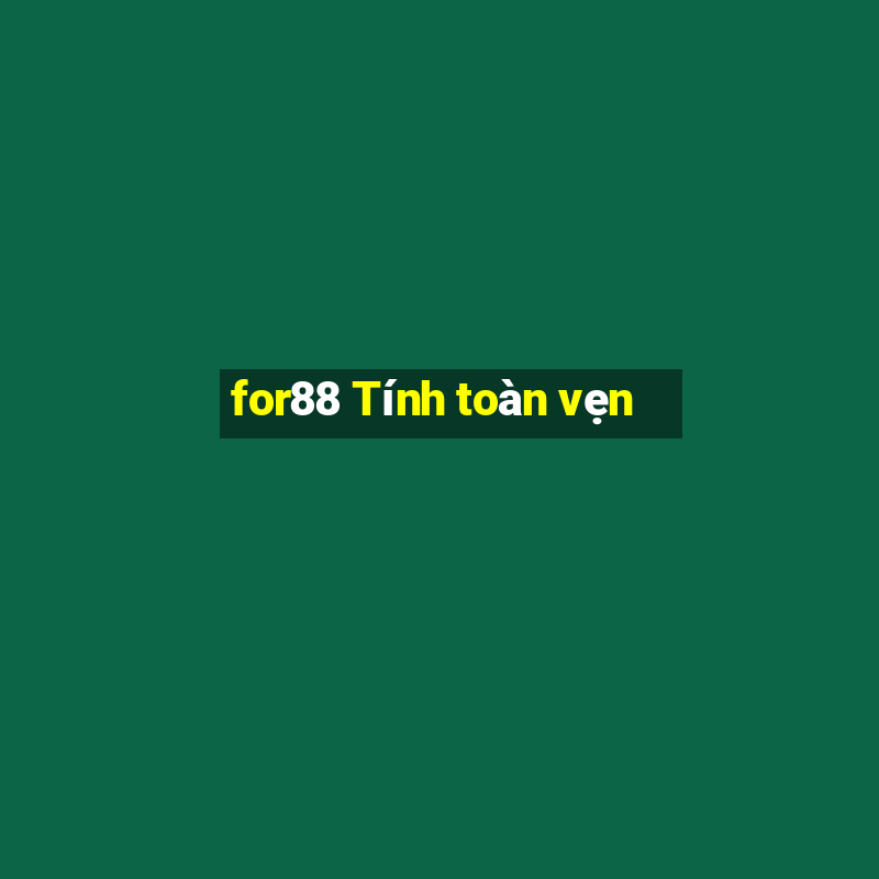 for88 Tính toàn vẹn