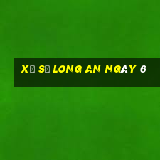 xổ số long an ngày 6