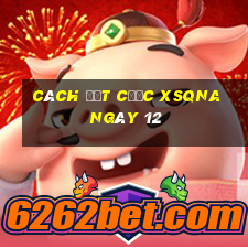 Cách đặt cược XSQNA ngày 12