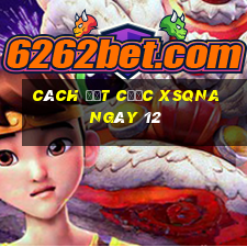 Cách đặt cược XSQNA ngày 12